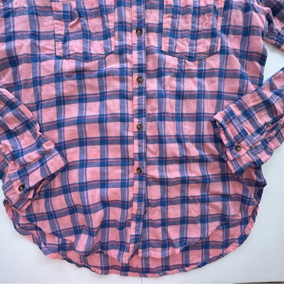 Hollister Pink and Blue‎ Checkered Shirt - Picture 3 of 11